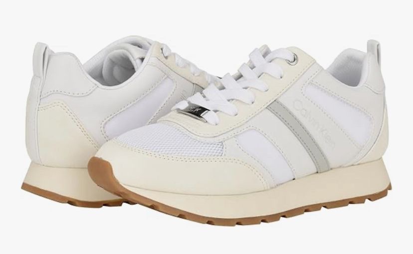 Calvin Klein Carlla color blanco con beige