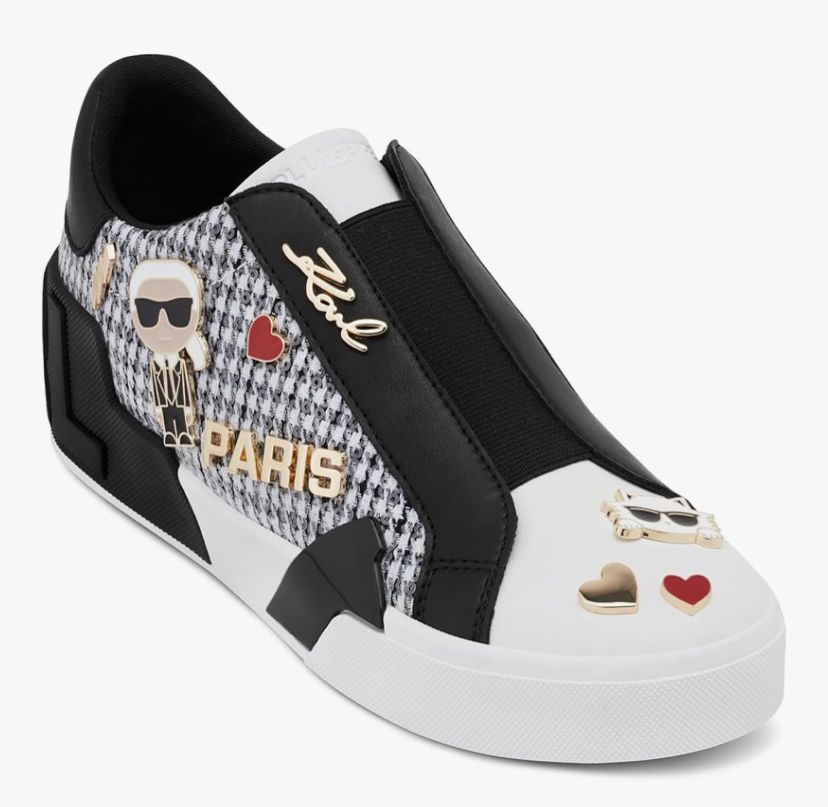 Karl Lagerfeld Masive color blanco con negro