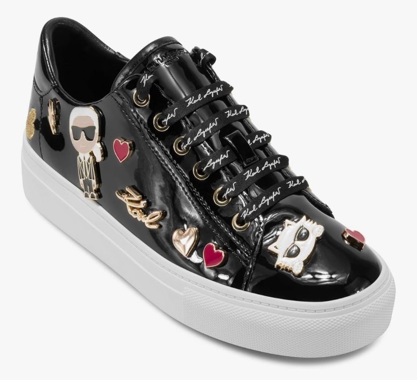 Karl Lagerfeld Cate Klp pins Color negro